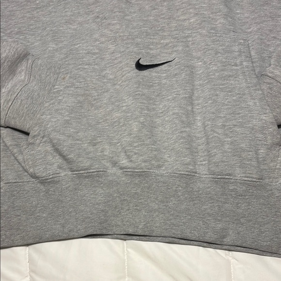 Nike Vintage 90s Nike Center
Swoosh Gray Pullover Hoodie Medium - Picture 2 of 9